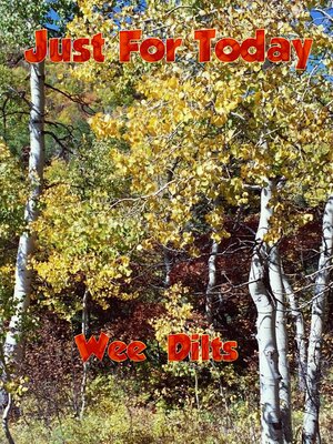 cover image of Just for Today